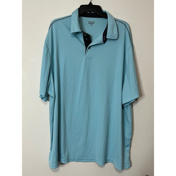 Roundtree & Yorke Other - Roundtree & Yorke Mens 3XB Coolcore Polo Shirt Light‎ Blue Performance